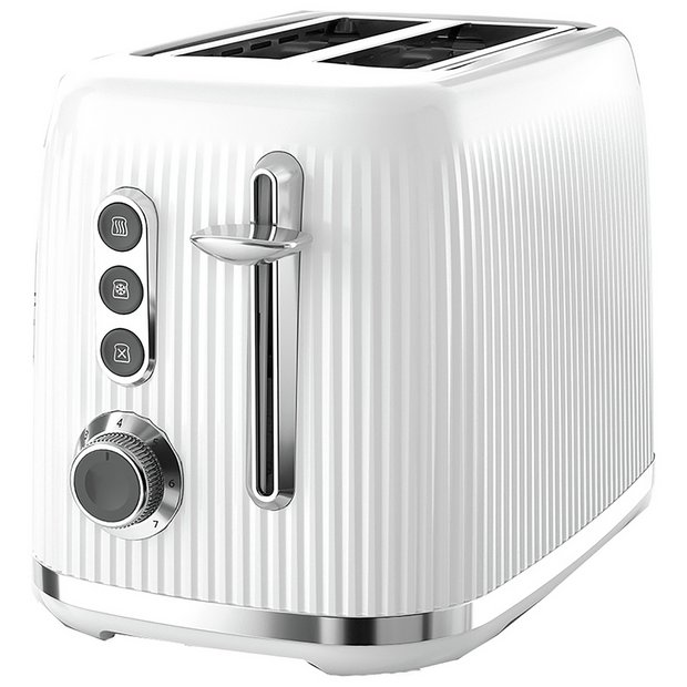 Buy Breville VTR037 Bold 2 Slice Toaster White Toasters Argos