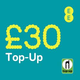 EE £30 Pay As You Go Top-Up Voucher