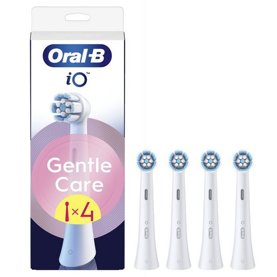 Oral-B iO Gentle Care Toothbrush Heads - 4 Pack