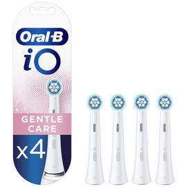 Oral-B iO Gentle Care White Electric Toothbrush Heads 4 Pack
