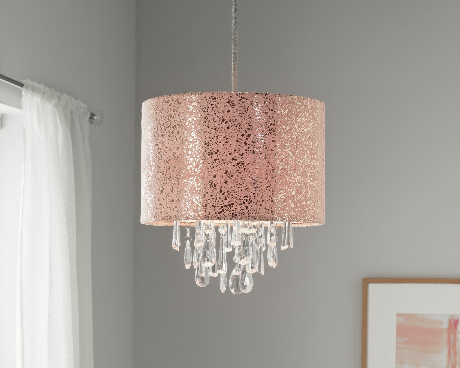 rose gold lamp argos