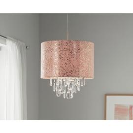Buy Habitat Wire Pendant Shade Rose Gold Lamp shades Argos