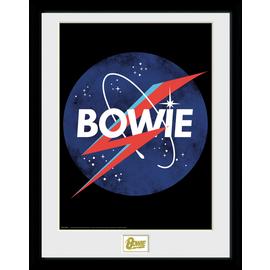 David Bowie NASA Framed Print - 30x40cm