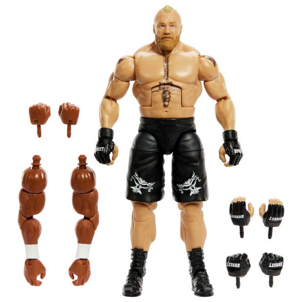 Buy WWE Elite Collection Premium Live Event Brock Lesnar Figure Playsets and figures Argos