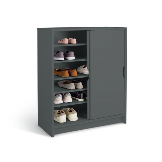 Argos shoe deals cabinet grey