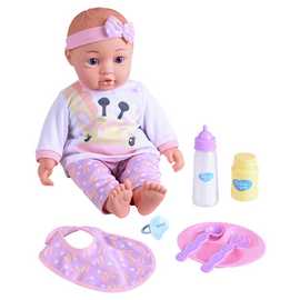 Chad Valley Interactive Isabella Doll -Lavender