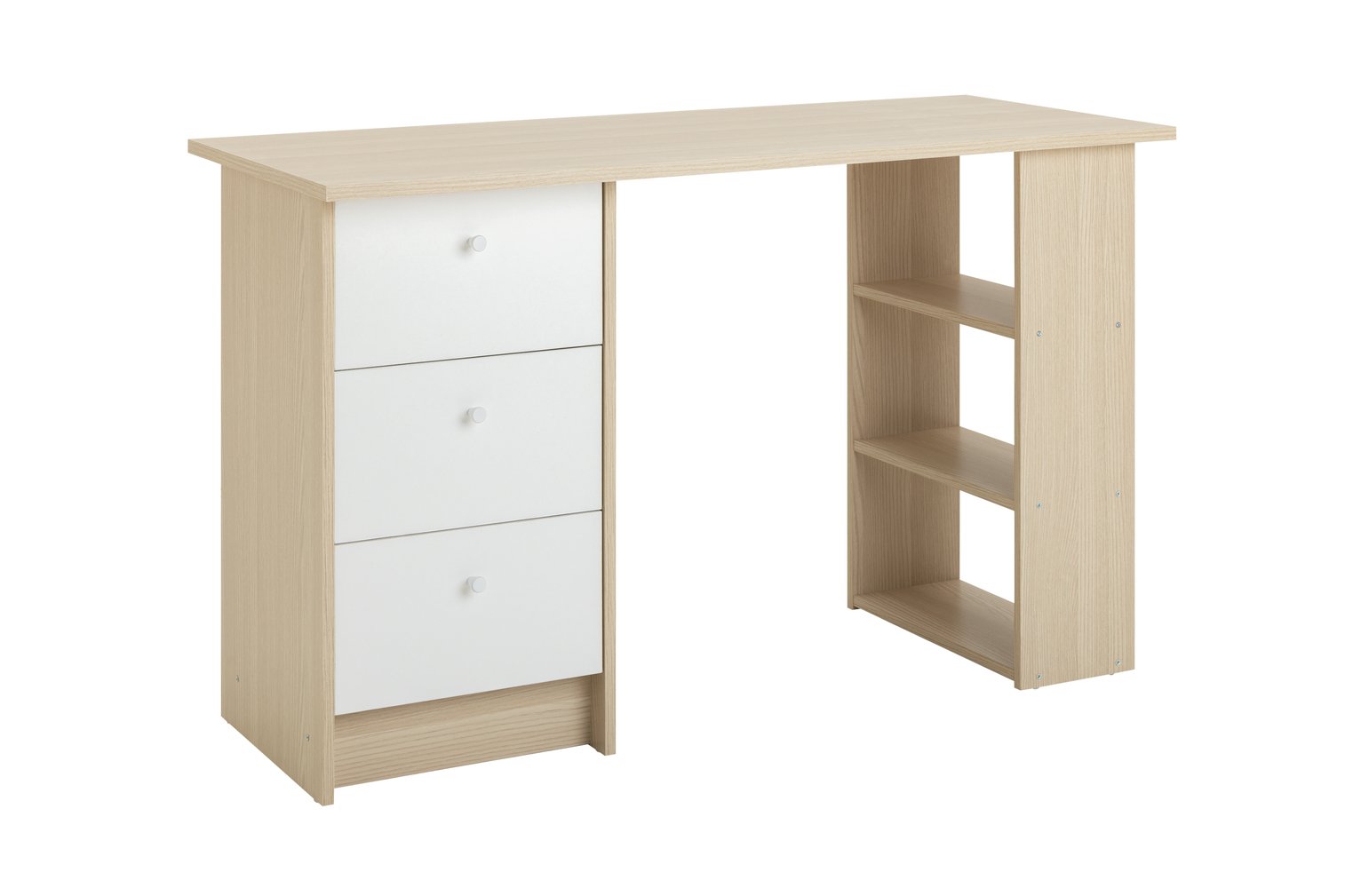Argos Home Kids Malibu 3 Drawers Desk