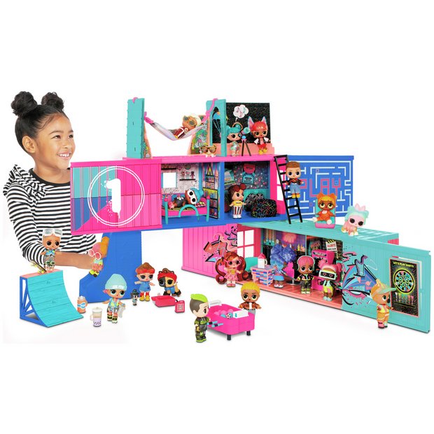 dimensions of lol doll house