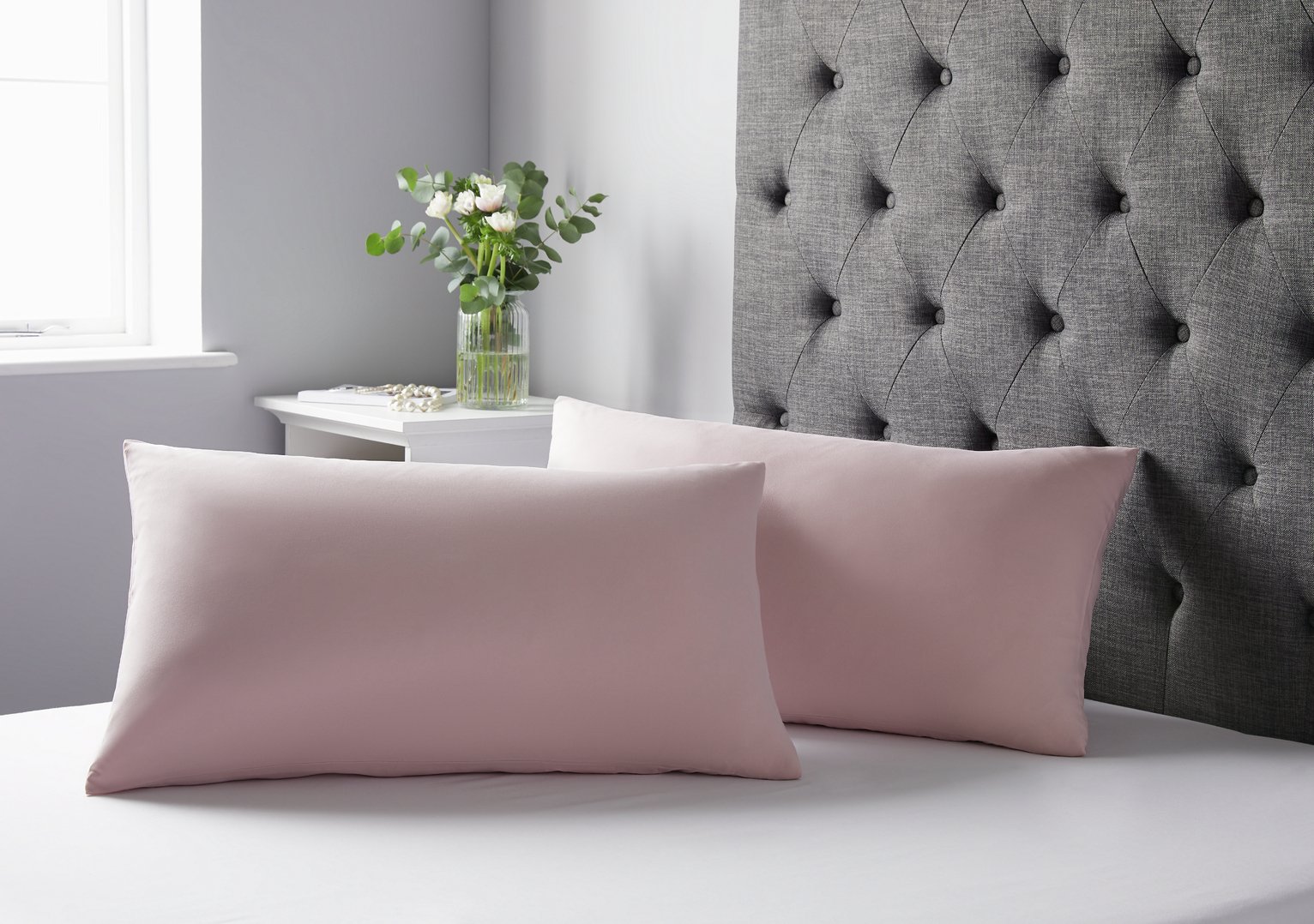 Silentnight Supersoft Standard Pillowcase Pair - White