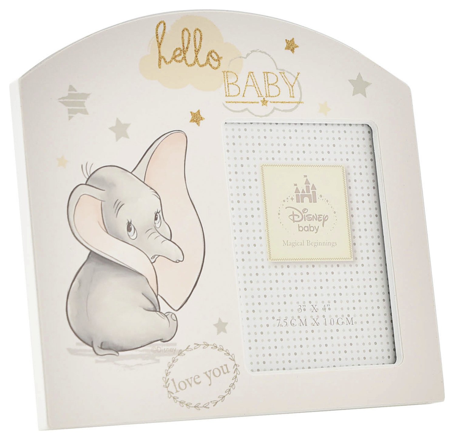 Disney Dumbo Arch Frame - Cream - 15x16cm