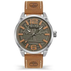 Timberland Ripley-Z Brown Faux Leather Strap Watch
