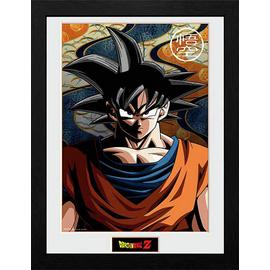 Dragon Ball Goku Framed Wall Print - 40x30cm