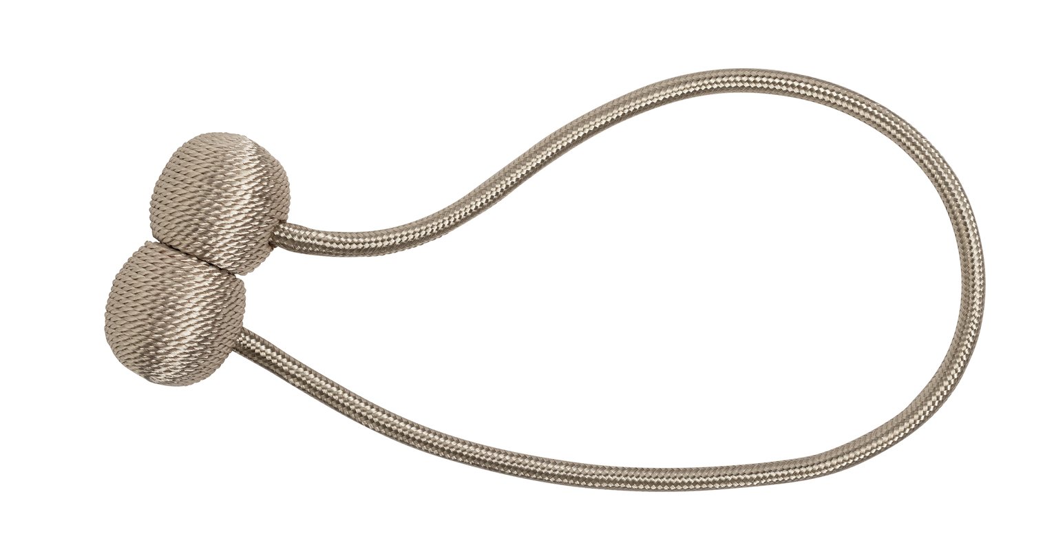 Argos Home Magnetic Tie Back Pair - Neutral