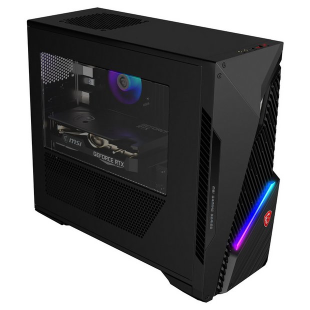  MSI MAG Series FORGE 100R, Mid-Tower Gaming PC Case