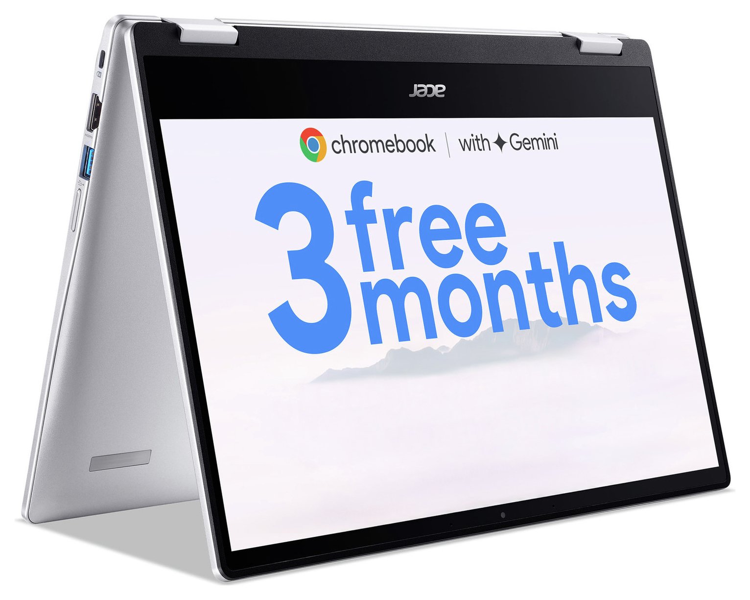 Acer Spin 314 14in Celeron 4GB 128GB Chromebook - Silver