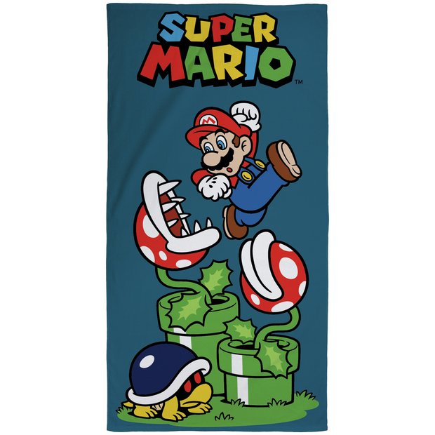 Mario beach towel sale