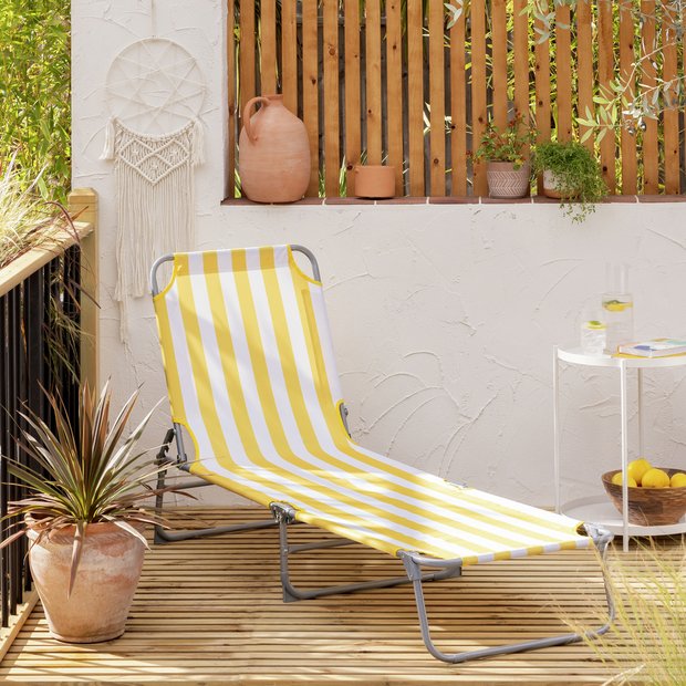 Lie flat discount sun loungers argos