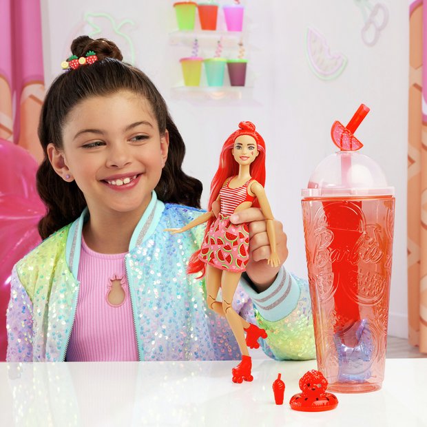 Buy Barbie Pop Reveal Watermelon Crush Scented Doll Dolls Argos