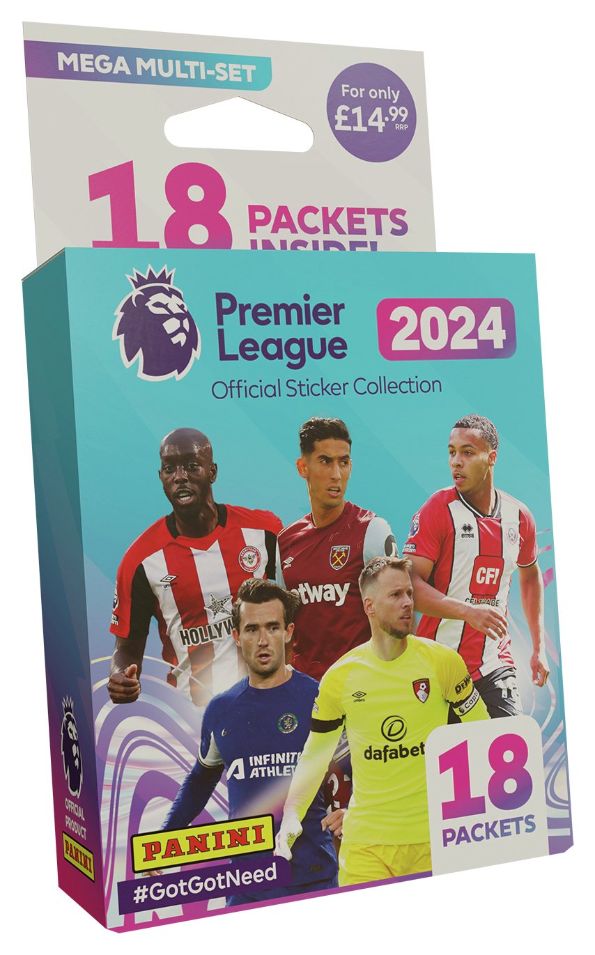 Panini Premier League 2023/24 Stickers Mega Multiset