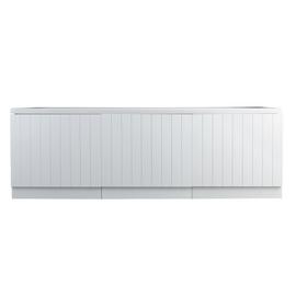 PJH Tongue and Groove Bath Panel - White
