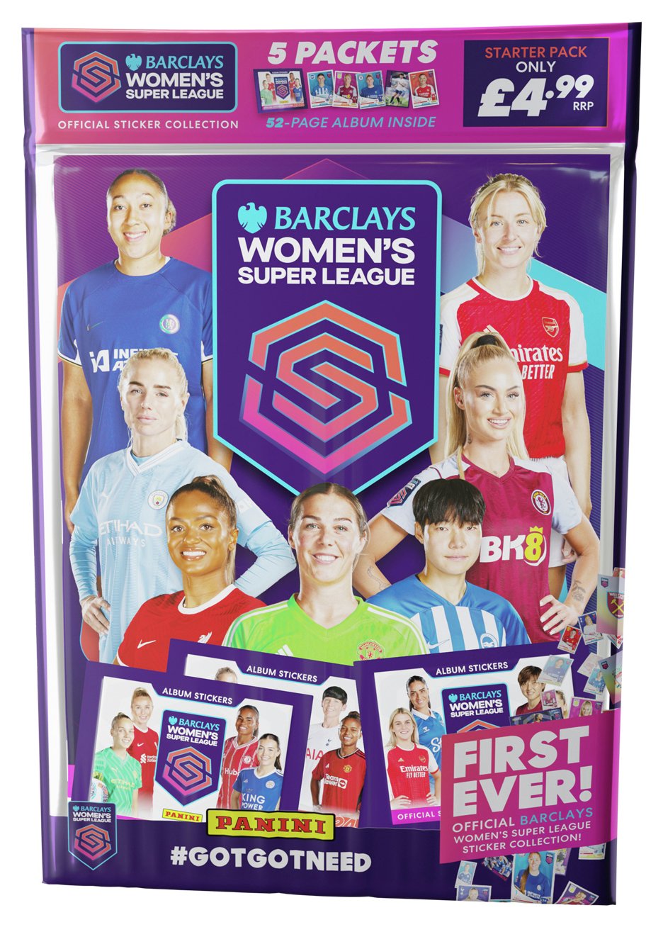 Panini Women's Super League 2023/24 Stickers Starter Pack