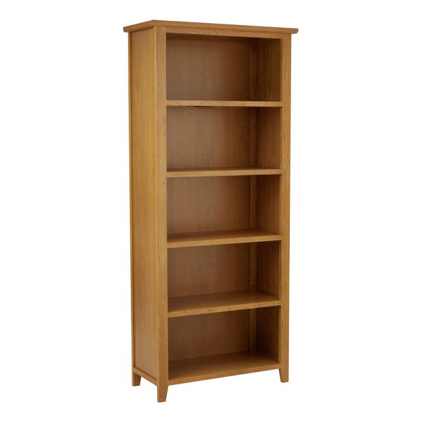 Argos deals wooden bookcase