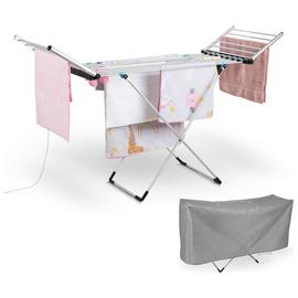 Vybra 3 Tier Heated Airer With Cover, VS001-36R