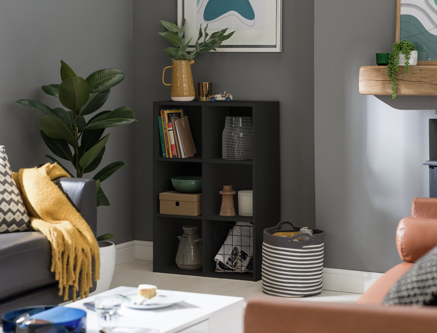 Argos Home Squares 6 Cube Storage Unit