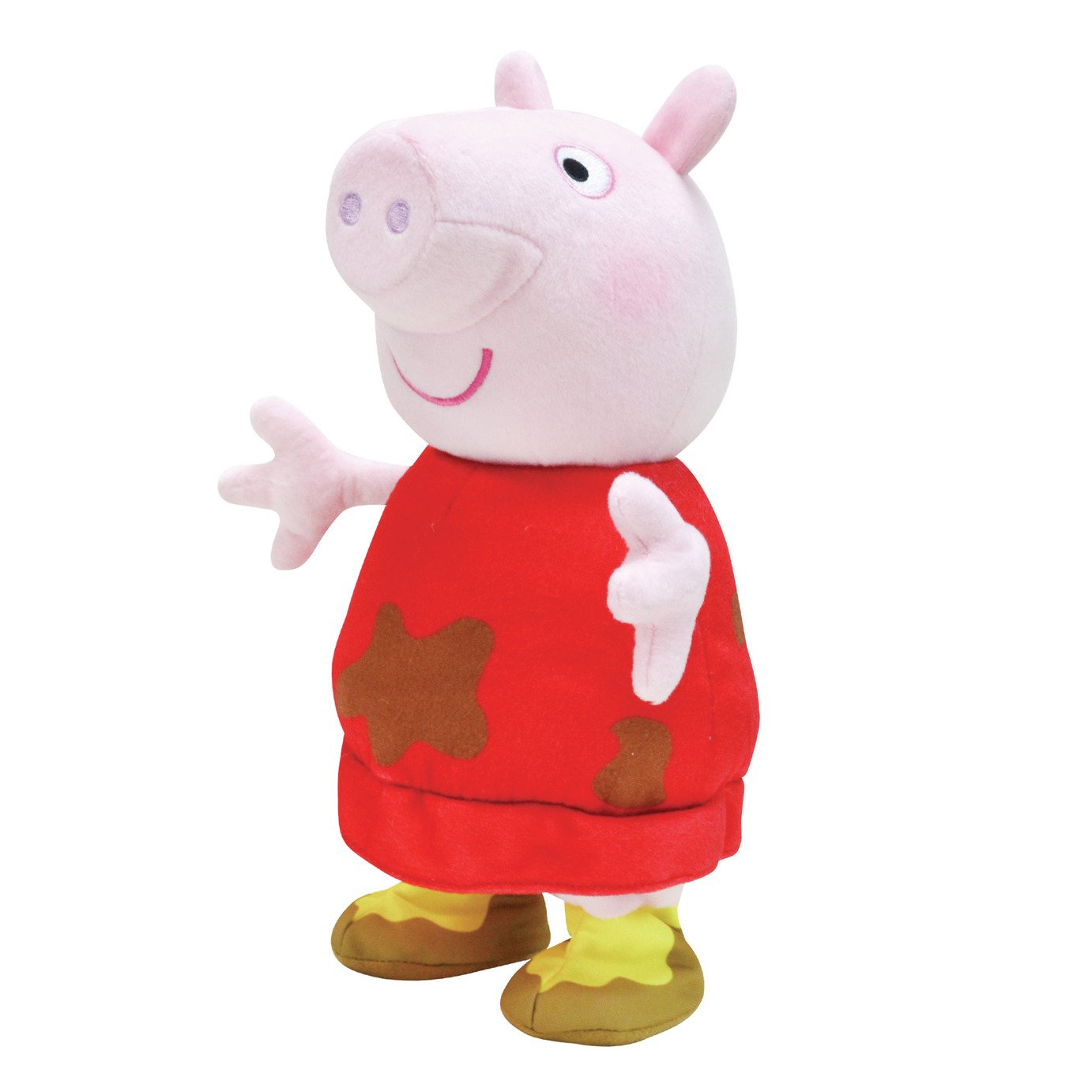 peppa pig jumping in muddy puddles toy