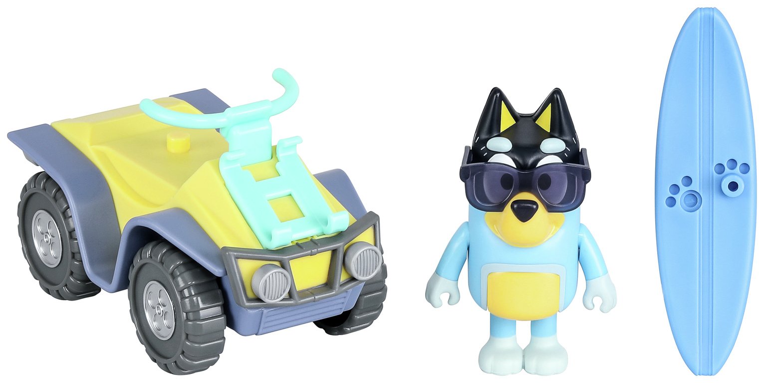 Bluey Beach S9 Vehicle And Figure Beach Squad