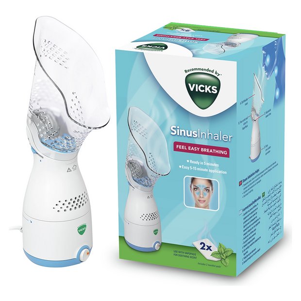 Vicks Steam Inhaler Nasal-Sinus Congestion Cough Cold Flu Relief Vapour  Therapy