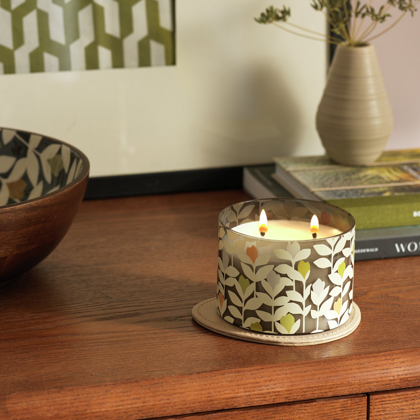Habitat x Scion Multiwick Candle - Tomato Leaf