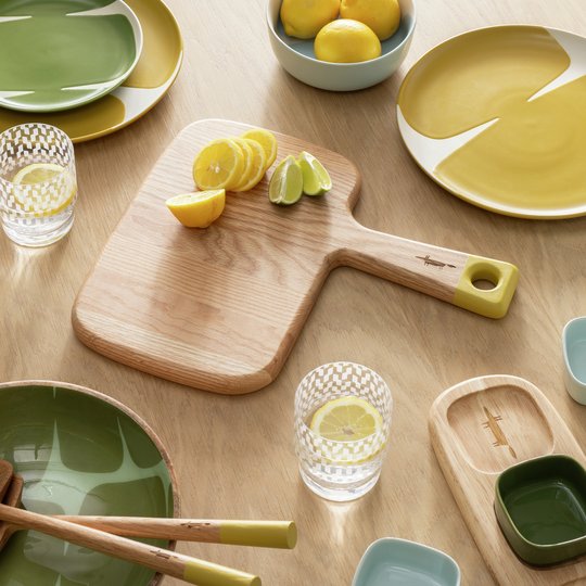 Habitat x Scion Lohko Oak Wood Serving Board - Oak