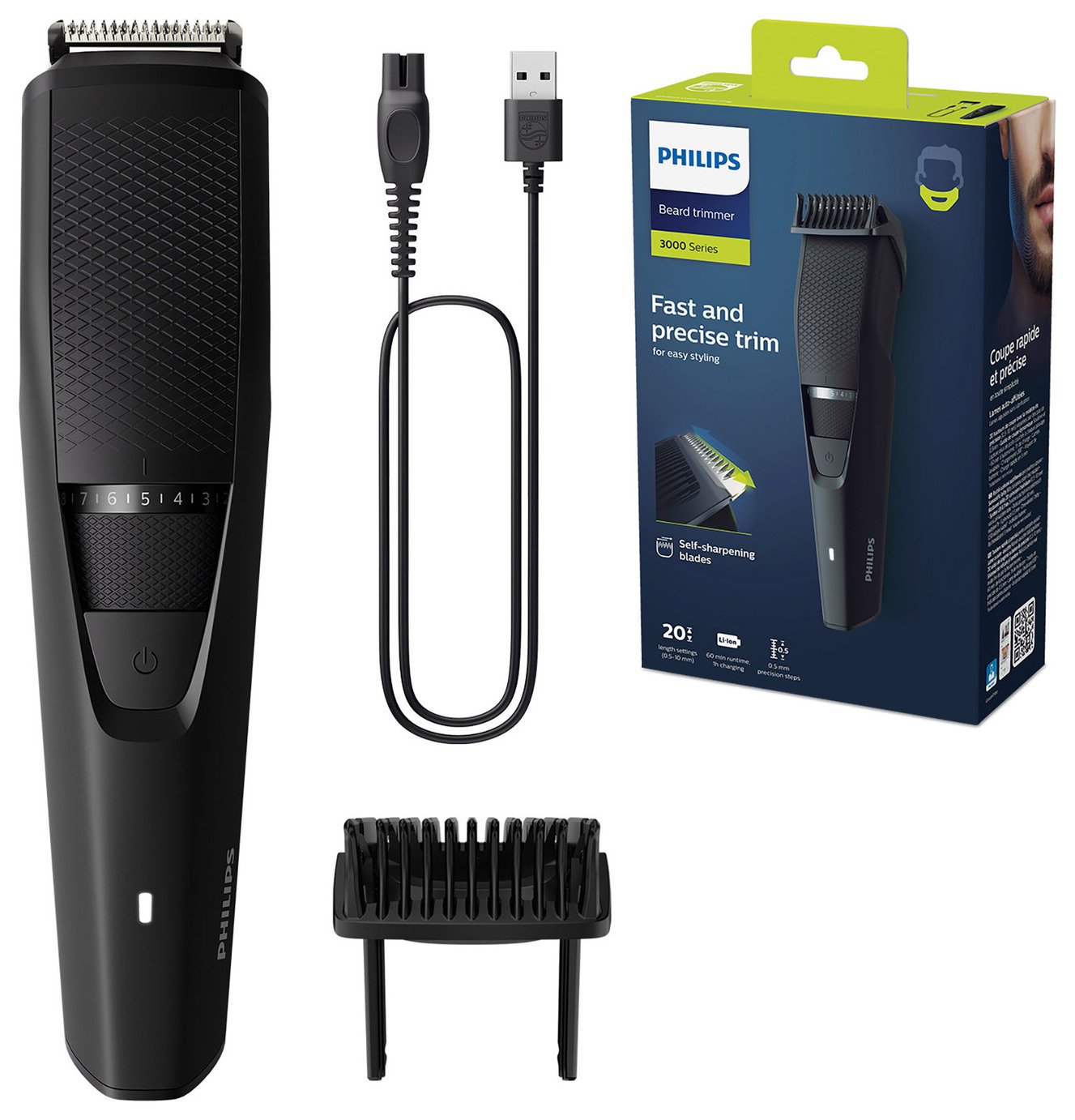 Philips Series 3000 Beard Trimmer BT3234/15