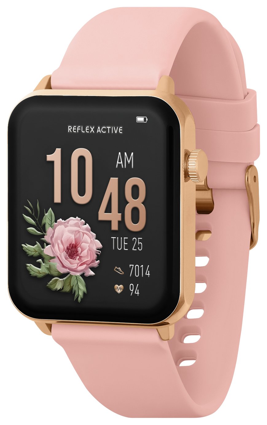 Reflex Active Series 30 Amoled Pink Calling Smart Watch