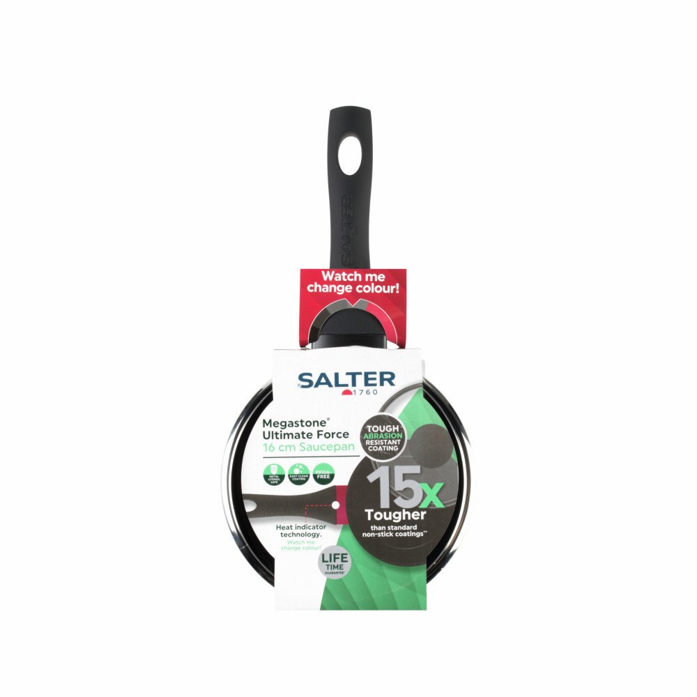 Salter 15x Mega Thermo 16cm Aluminium Saucepan
