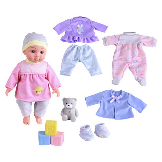 Buy Chad Valley Babies to Love Fashion Wardrobe Doll 30cm Dolls Argos