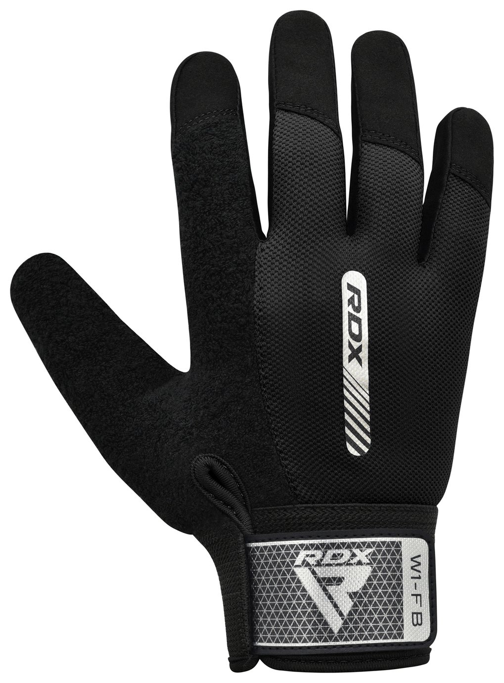 RDX W1 Full Finger Gym Gloves - Large
