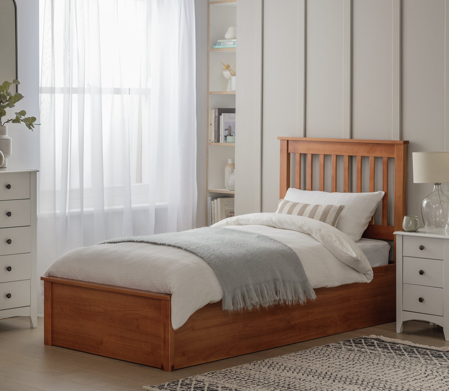 Argos Home Aspley Wooden Ottoman Bed Frame