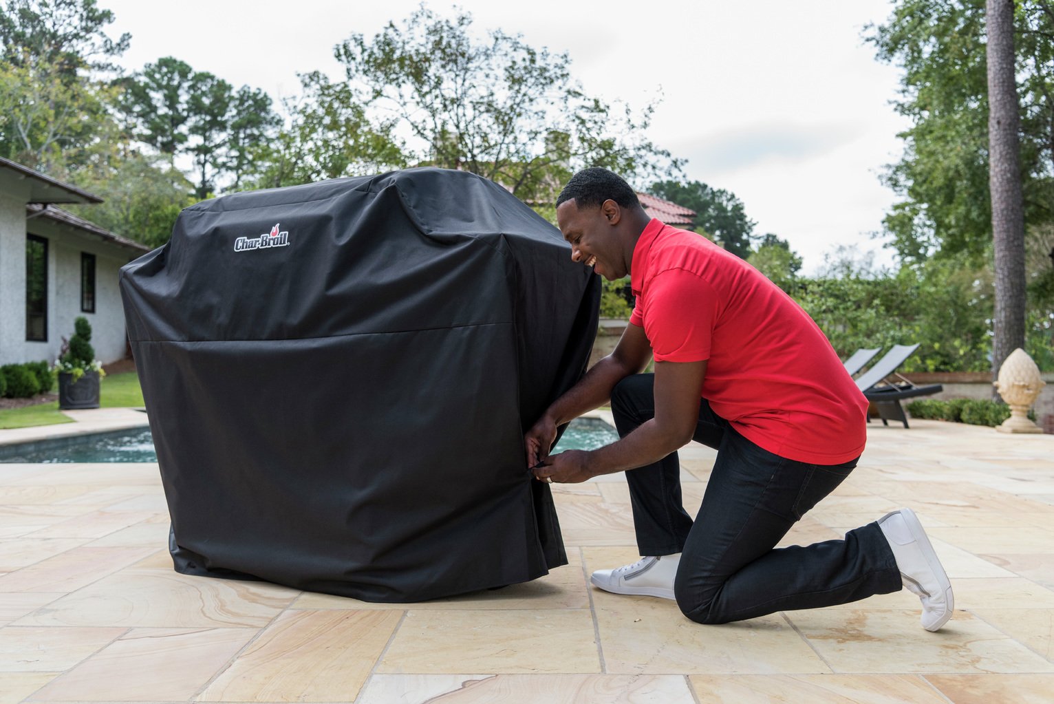 Char-Broil 3 To 4 Burner Grill Weather Protection BBQ Cover 