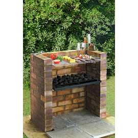 Argos Home Built In Charcoal BBQ
