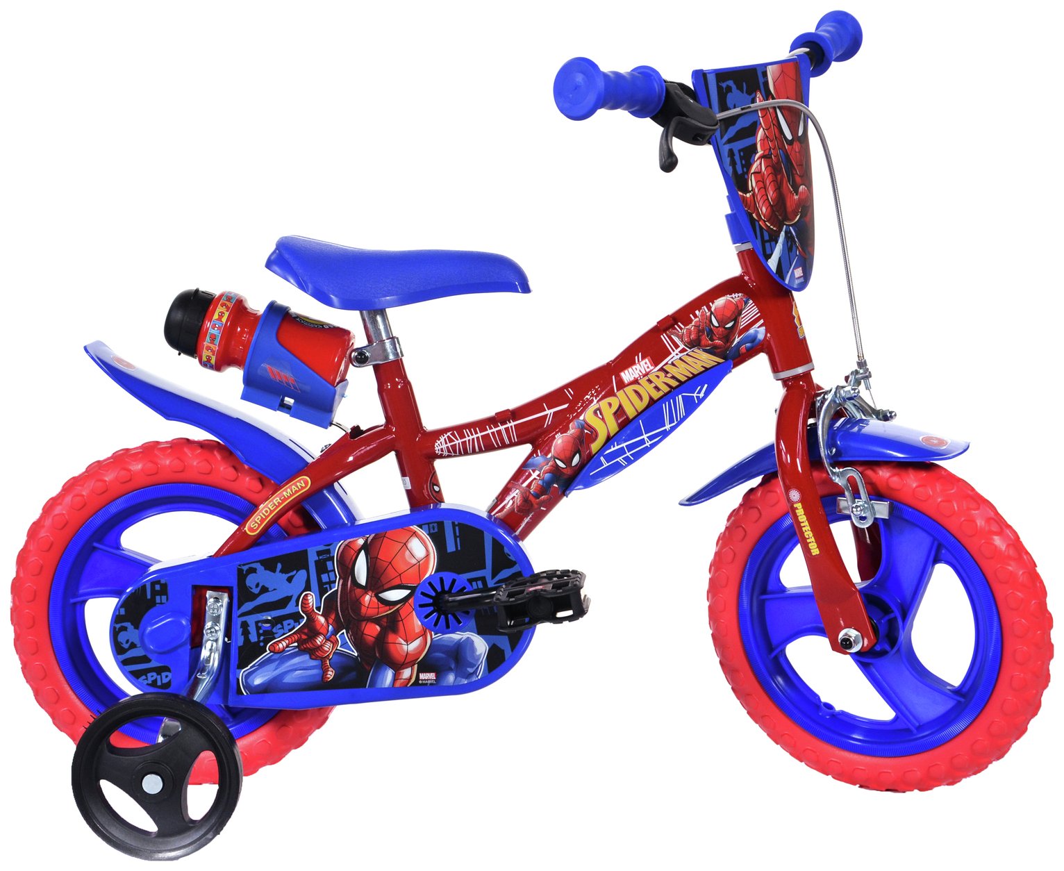 boys spiderman bike