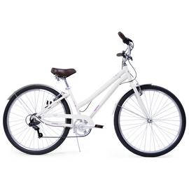Huffy Sienna 27.5 inch Wheel Size Unisex Comfort Bike- White