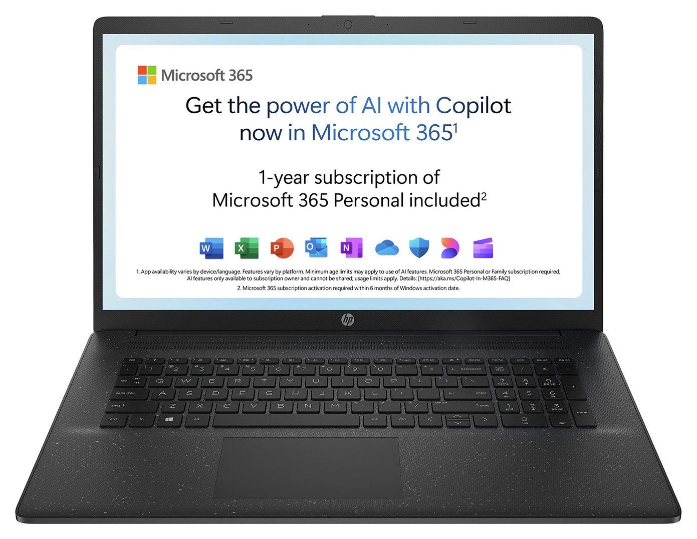 HP 17-cn0104na 17.3in Pentium 4GB 128GB Laptop