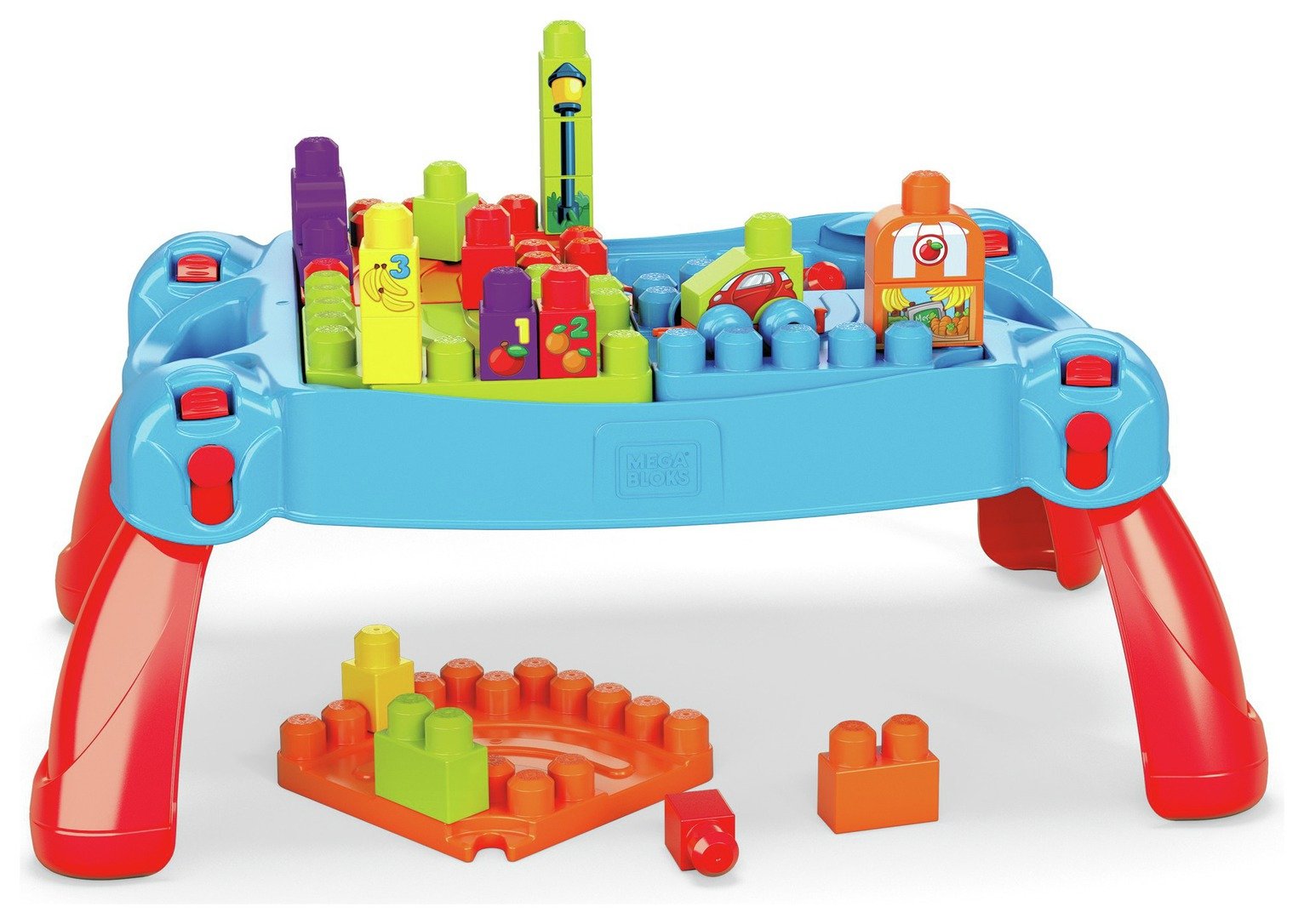 Mega Bloks First Builders Build 'n' Learn Table