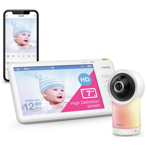 Buy Vtech RM7766 HD Smart Pan And Tilt Smart Monitor | Baby monitors | Argos