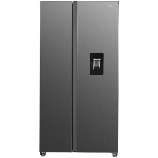 Buy Bush MSBSWTDX23E American Fridge Freezer - Silver | Fridge 