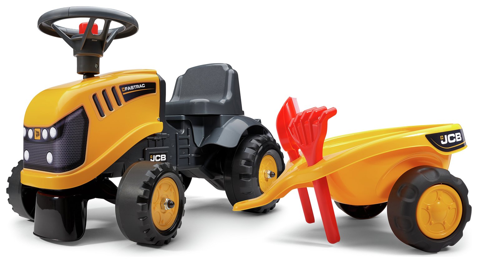 Falk Baby JCB Ride On Tractor With Trailer