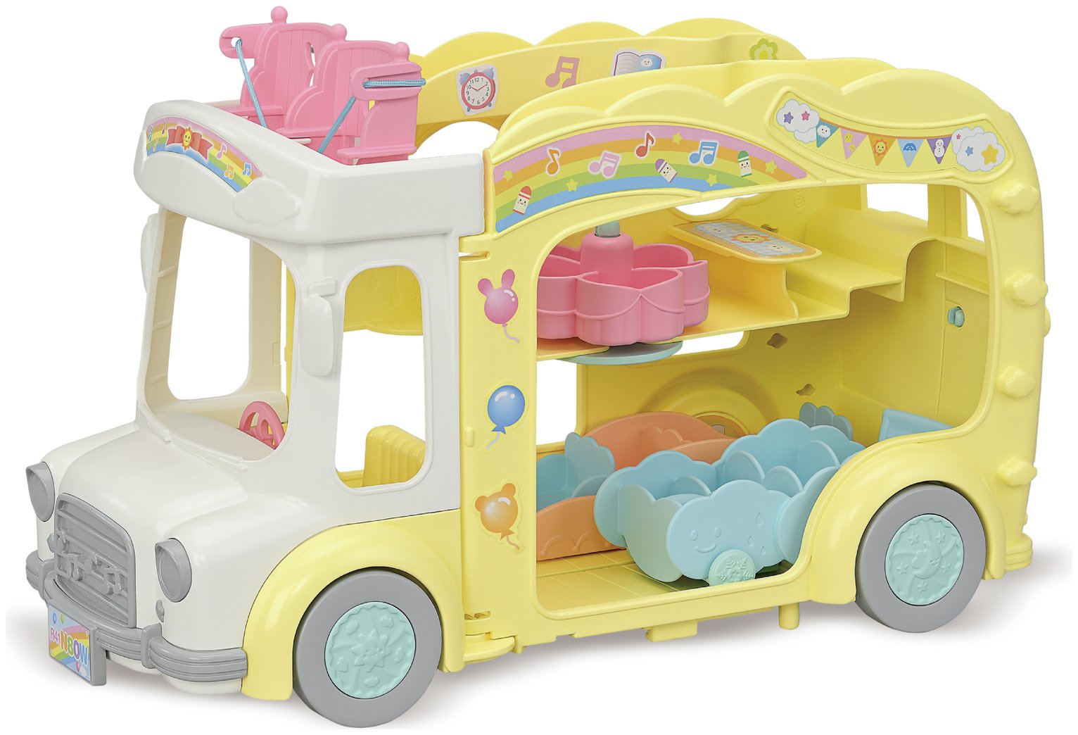 Sylvanian Families Rainbow Fun Nursery Bus