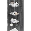 Buy Lloyd Pascal 3 Tier Corner Shelving Unit White Bathroom